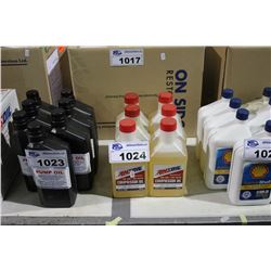 BOTTLES OF AMSOIL S8030 COMPRESSOR OIL