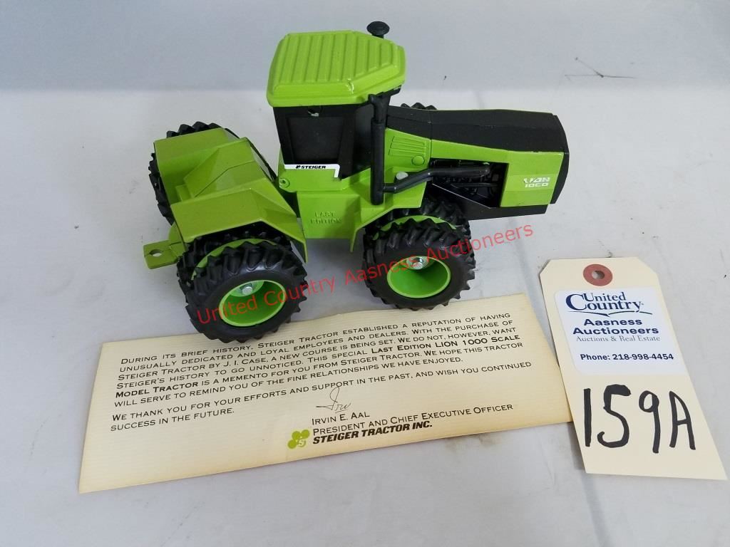 Ertl Steiger Lion 1000 Last Edition 1/32 w/ paperw