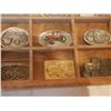 Image 1 : Case IH Belt Buckle Display-12 Belt Buckles
