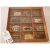 Image 3 : Case IH Belt Buckle Display-12 Belt Buckles