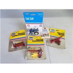 Ertl Ford 7740, Baler, Chopper & Mower Conditioner