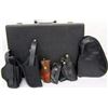 Image 1 : BOX LOT GUN CASES, HOLSTERS, MISC