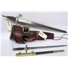 Image 1 : SWORD, GERMAN DAGGER, AND GUN BELT