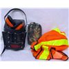 Image 1 : BOX LOT SAFTEY GEAR AND WORK POUCHES