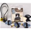 Image 1 : BOX LOT GUN LOCKS AND SAFE LIGHT