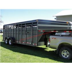 2000 S&S 20ft Gooseneck Stock Trailer