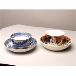 Two Early 19th C. Cups & Saucers