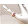 Image 1 : Ruby & Diamond Ring 18K Gold