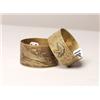 Image 1 : Two Japanese Brass Napkin Rings