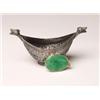 Image 1 : Russian Silver Vessel & a Pendant