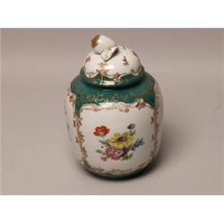Porcelasine De Versailles Lidded Urn