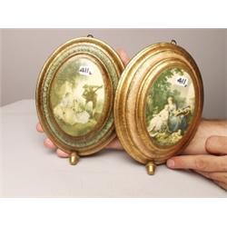 Pair of Musical Wall Plaques