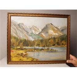 W. Bosey Signed Oil on Board
