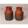 Image 2 : Two Victorian Teracotta Condiment Jars