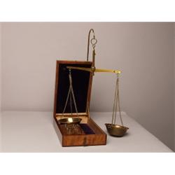 Antique Gold Scale in Caser