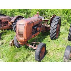Cock Shutt Model 30 Tractor, Seized