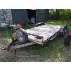 2005 Double A Trailer: Contracting Inc. - 18x7 W/ Ramps