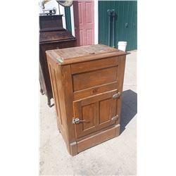 Wooden Ice Box