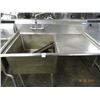 Image 1 : S/S Single 4' Pot Sink w/Drainboard