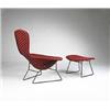 Image 1 : Harry Bertoia Bird Chair and ottoman