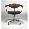 Image 1 : Hans Wegner Swivel Desk Chair