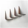 Image 1 : Danish wall shelves, set of four