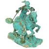 Image 1 : Solid Turquoise Sculpture - Dodie Bahinting