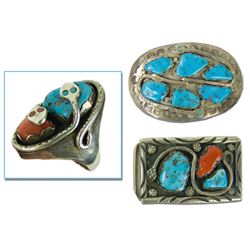 Zuni Jewelry Lot - Effie & Gilbert Calavaza