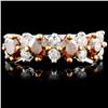 Image 1 : 14K Gold 1.00ctw Fancy Color Diamond Ring