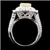 Image 3 : *GIA 18K Gold 2.74ctw Fancy Diamond Ring