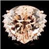 Image 1 : 14K Gold 20.17ct Morganite & 0.49ctw Diamond Ring
