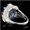 Image 3 : 18K White Gold 5.49ct Tanzanite & 1.96ct Diamond R