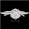 Image 1 : 14K Gold 0.60ctw Diamond Ring