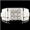 Image 2 : 14K Gold 0.62ctw Diamond Ring