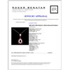 Image 4 : 18K Gold 5.58ct Ruby & 1.24ctw Diamond Pendant