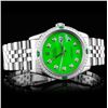 Image 2 : Rolex SS DateJust 1.00ctw Diamond Gents Wristwatch