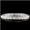 Image 2 : 14K White Gold 2.00ctw Diamond Bracelet