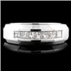 Image 2 : 14K Gold 0.59ctw Diamond Ring