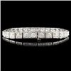 Image 2 : 14K Gold 7.78ctw Diamond Bracelet