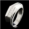 Image 1 : 14K Gold 0.73ctw Diamond Ring