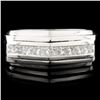 Image 2 : 14K Gold 0.73ctw Diamond Ring