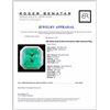 Image 4 : 18K White Gold 23.83ct Emerald & 3.98ct Diamond Ri