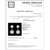 Image 3 : 18K Gold 2.68ct Diamond Earrings