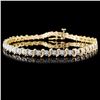 Image 1 : 14K Yellow Gold 1.00ctw Diamond Bracelet