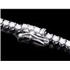 Image 2 : ^18k White Gold 8.50ct Diamond Necklace
