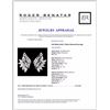 Image 3 : 14K White Gold 1.76ctw Diamond Earrings