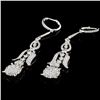 Image 2 : 14K Gold 1.67ctw Diamond Earrings