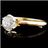 Image 2 : 14K Gold 0.78ct Diamond Ring