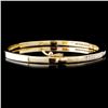 Image 2 : 14K Gold 0.87ctw Diamond Bracelet