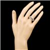 Image 4 : 14K Gold 0.68ctw Fancy Color Diamond Ring